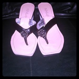 Nine & Co. Wedge Sandals